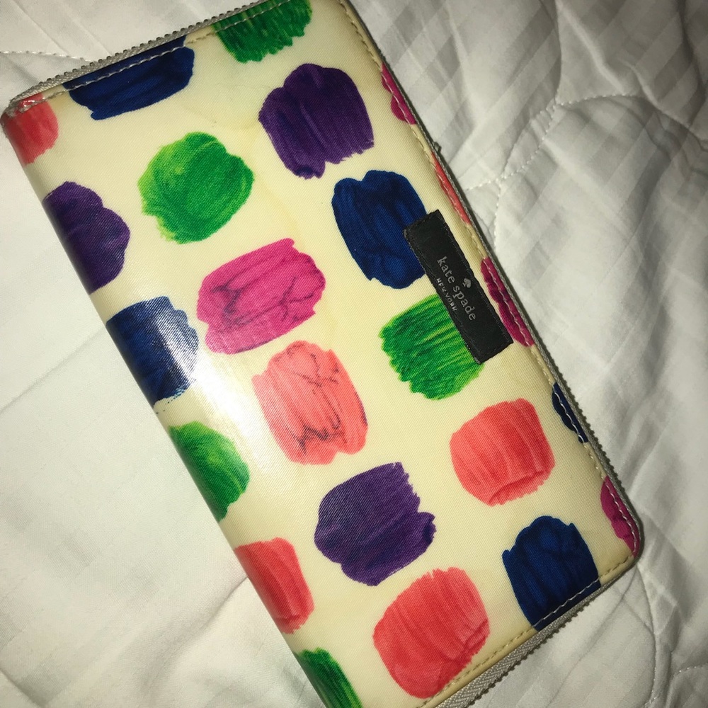 kade spade colorful wallet